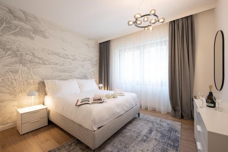 Flexible Rental from 1 Month — Furnished 3.5-Room Apartment with 2 Bathrooms and Balcony in Lugano (2)