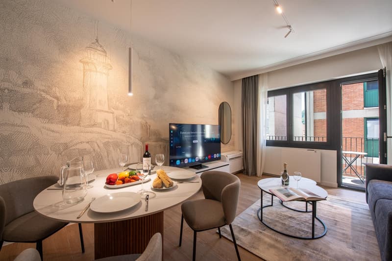 Flexible Rental from 1 Month — Furnished 3.5-Room Apartment with 2 Bathrooms and Balcony in Lugano (1)