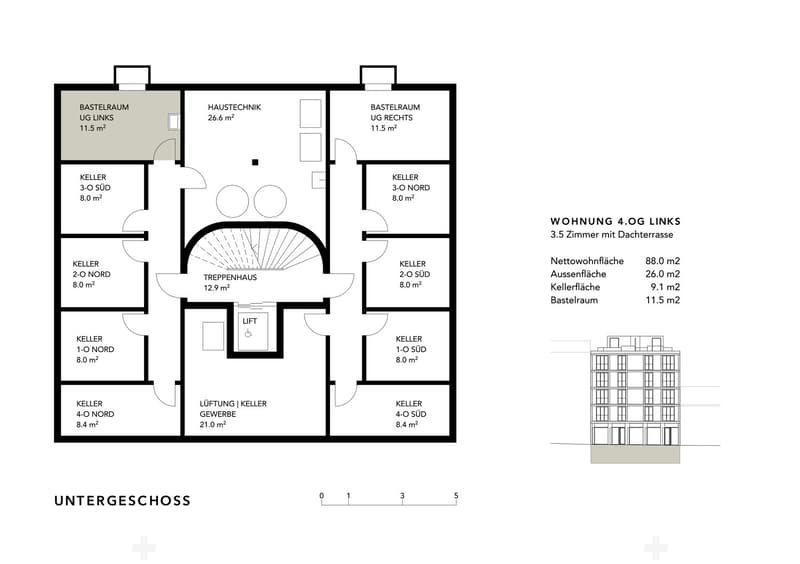 Erstvermietung 3.5 Zimmer mit Dachterrasse und Bastelraum (7)