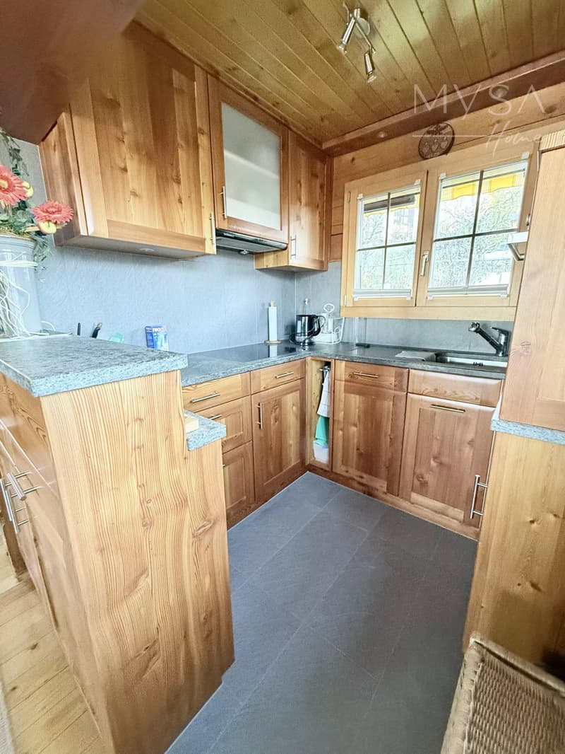 A louer a la saison d'hiver - chalet avec cachet rénové au coeur d'Haute-Nendaz (4)