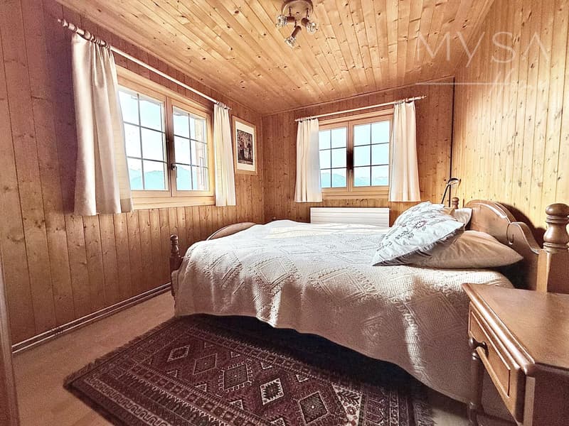 A louer a la saison d'hiver - chalet avec cachet rénové au coeur d'Haute-Nendaz (6)