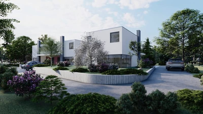 Villa 4.5 locali con giardino e vista aperta a Brè sopra Lugano (10)