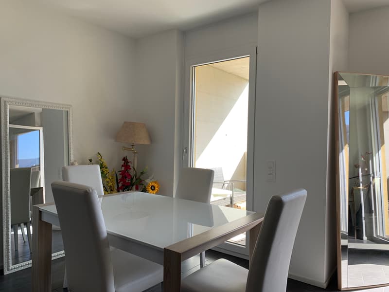 3.5 locali con balcone e vista aperta a Porza (7)