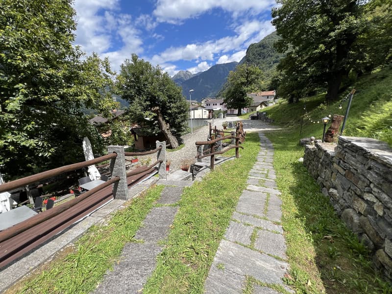 Grotto 4 locali con rustico e ampio verde a Roveredo (GR) (2)
