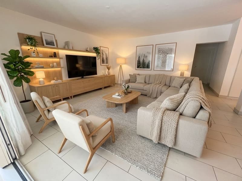 4.5 locali con balcone in zona tranquilla a Bellinzona (1)