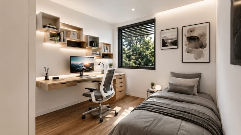 Casa a Schiera d'angolo 5.5 locali con giardino a Brè sopra Lugano (7)