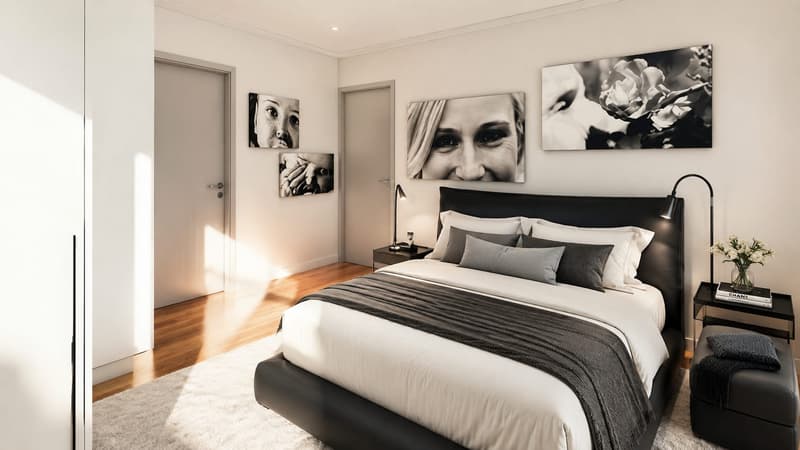 Casa a Schiera d'angolo 5.5 locali con giardino a Brè sopra Lugano (8)