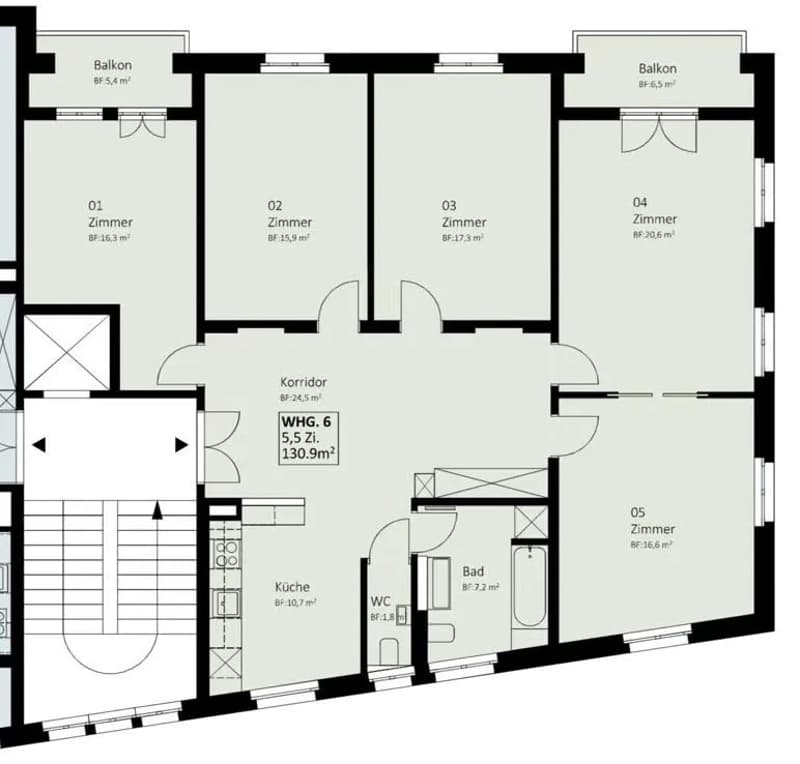 WG-Zimmer in Zürich (1)