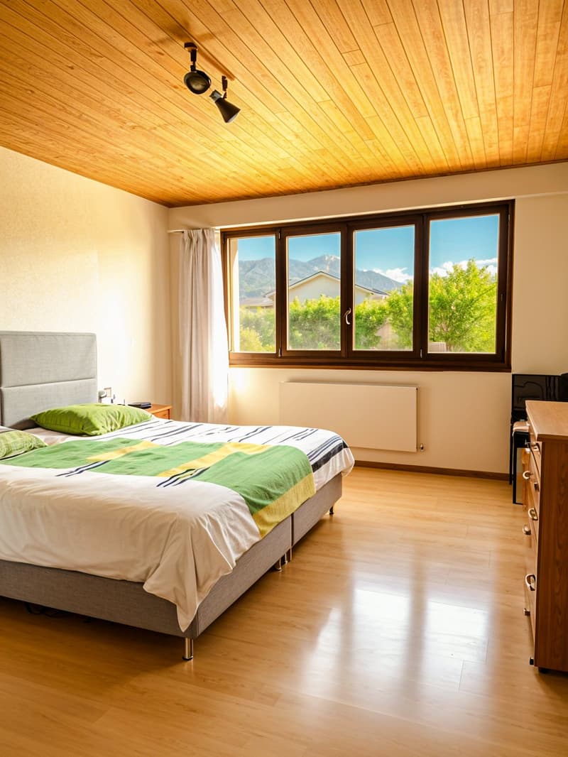 Haus mit Meisterwerk in Yvorne – Renteneinheit mit 8,5 Zimmern und Bergblick (6)