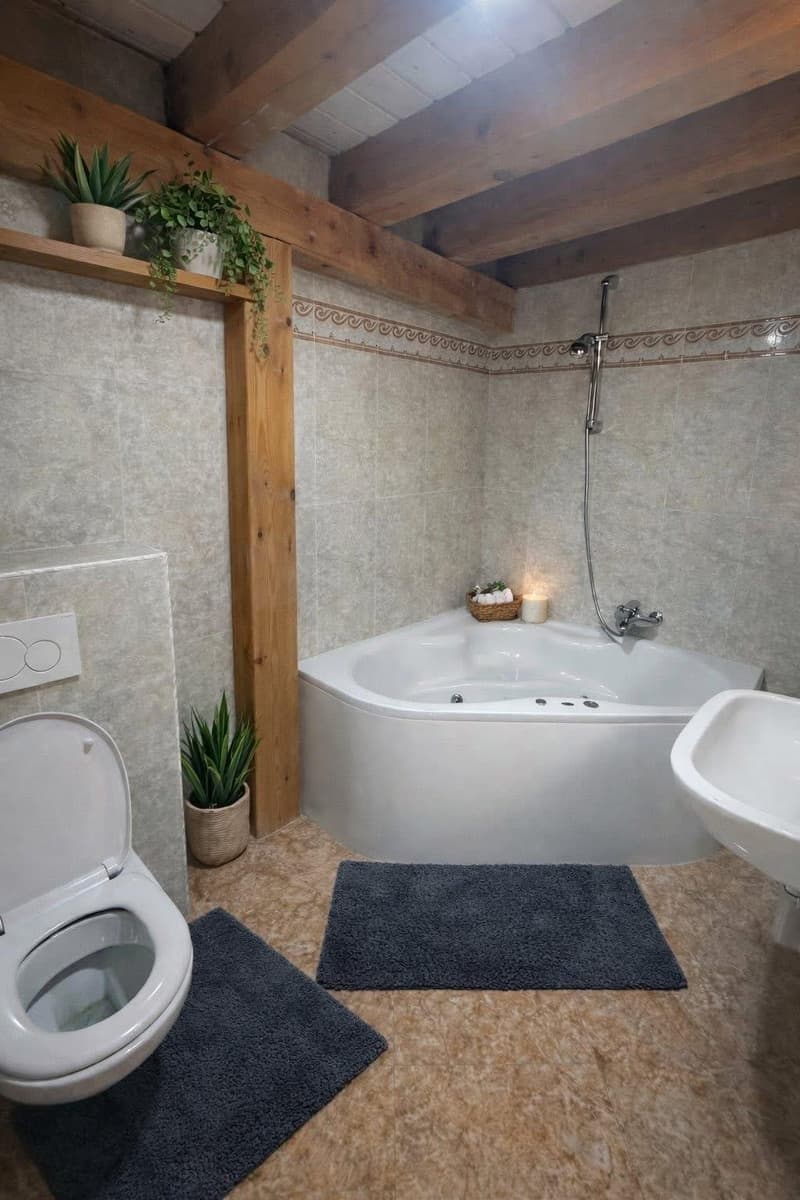 Chambre meublée disponible dans une grande villa en colocation à Apples (6)