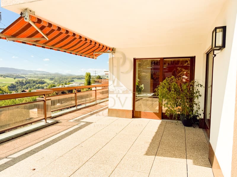 Attique 7.5 pièces – 154 m² habitables – Terrasse plein sud de 110 m² et vue panoramique (15)