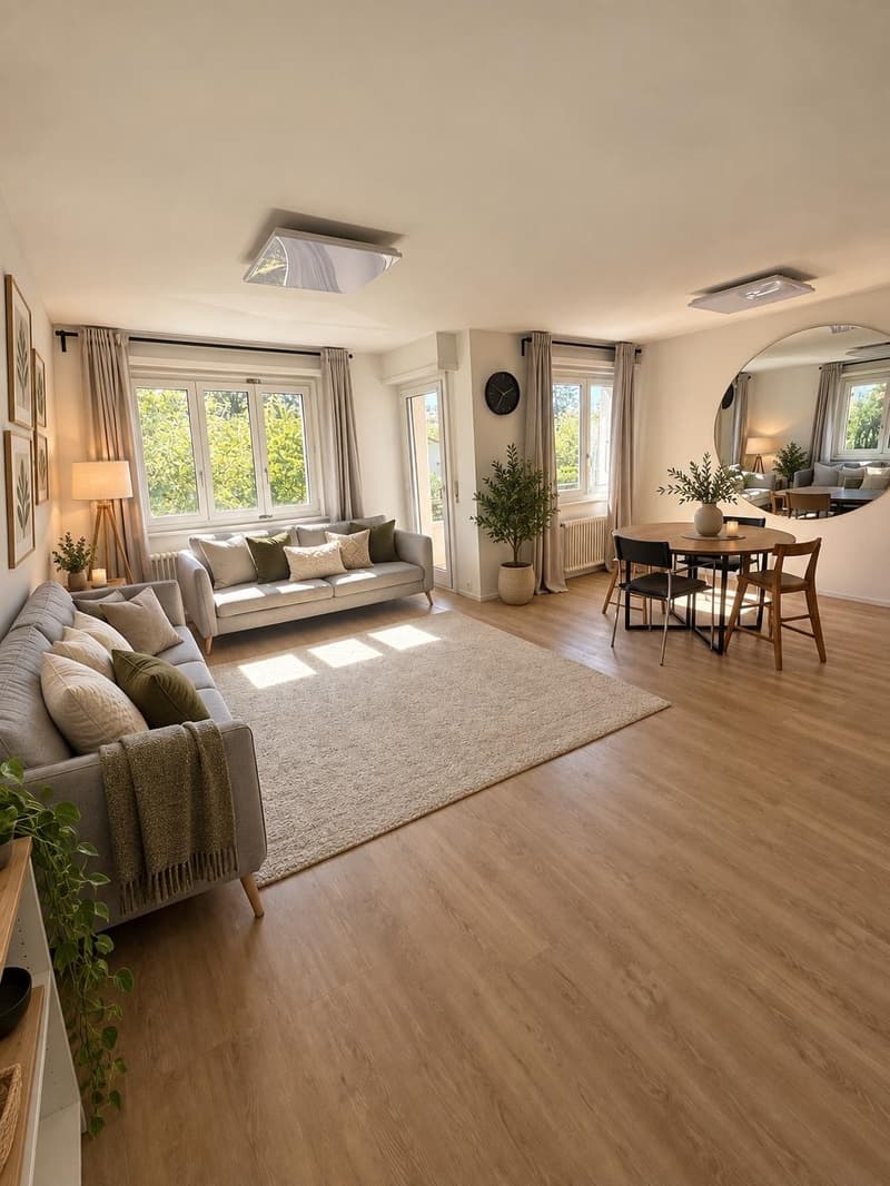 Chambre 13 m² avec entrée indépendante et salle de douche privative – Épalinges (2)