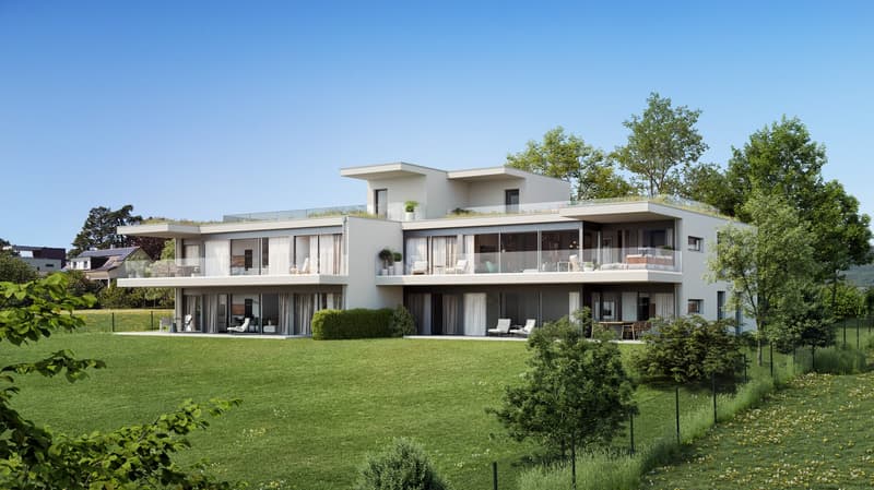 Vaste jardin privatif et vue sur le lac pour ce 5,5 pièces contemporain (1)