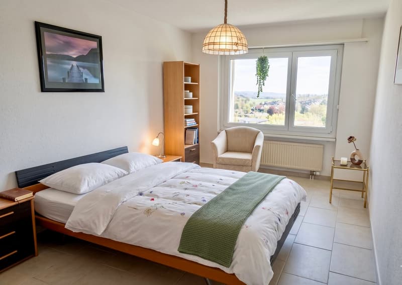 2.5-room apartment with a far-reaching view in Zurich Affoltern (6)