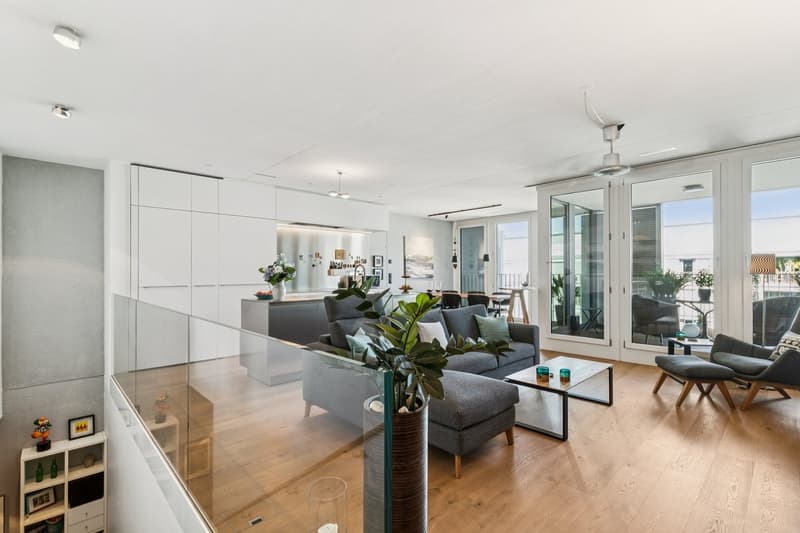 Exklusive 3.5-Zimmer- Attika-Wohnung im legendären Puls 5 (1)