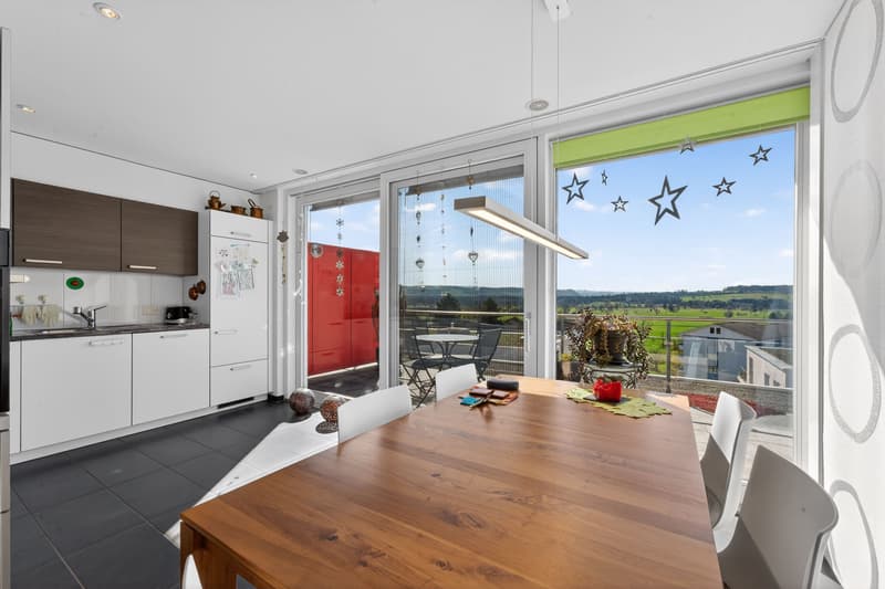 Exclusive 3.5-room attic apartment with a far-reaching view in a quiet location in Geuensee (10)