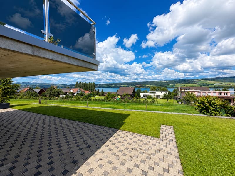 Habitation exclusive avec vue sur le lac inobstructable au Hallwilersee (4)