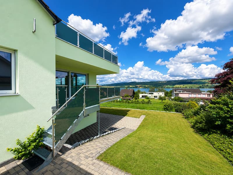 Habitation exclusive avec vue sur le lac inobstructable au Hallwilersee (6)