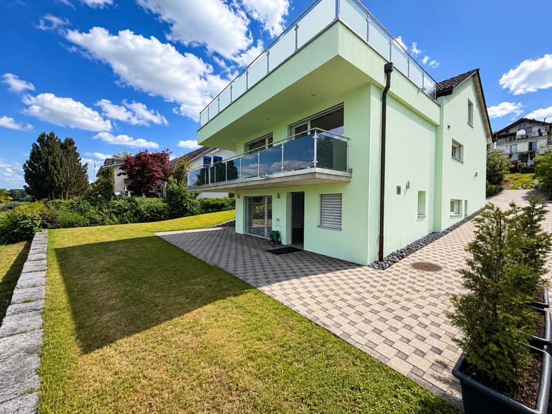 Habitation exclusive avec vue sur le lac inobstructable au Hallwilersee (2)