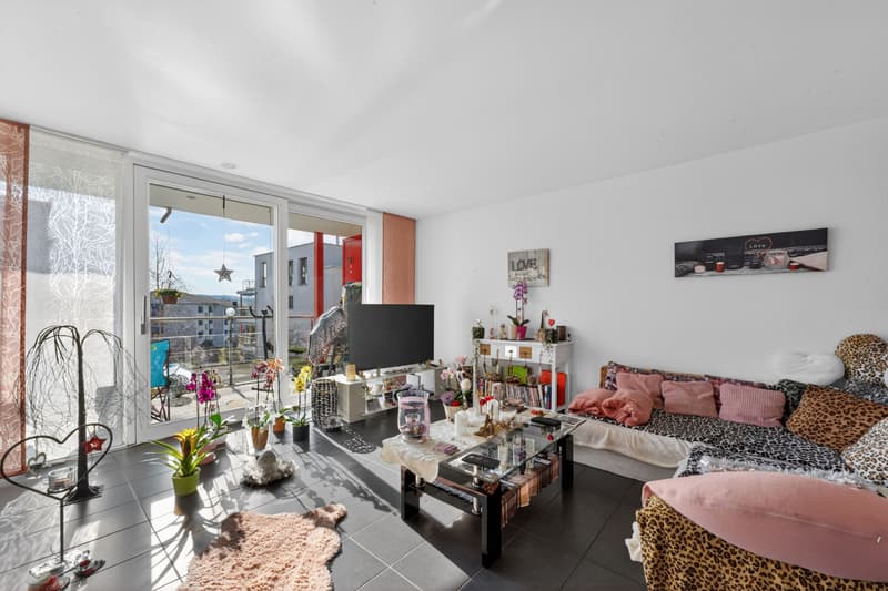 Sonnige 3.5-Zimmer-Gartenwohnung mit Balkon und grossem Gartensitzplatz (4)