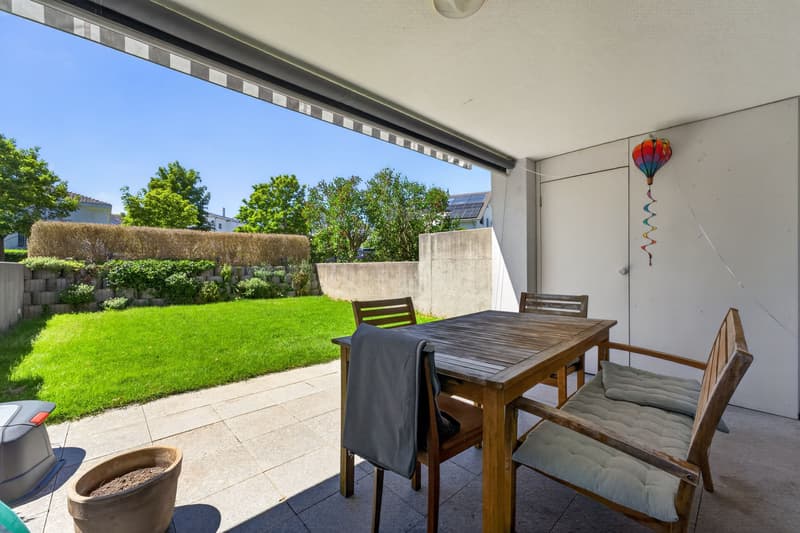Wohnen wie im Einfamilienhaus - exklusive 5.5-Zimmer-Garten-Maisonette mit sonnigem Privatgarten (1)