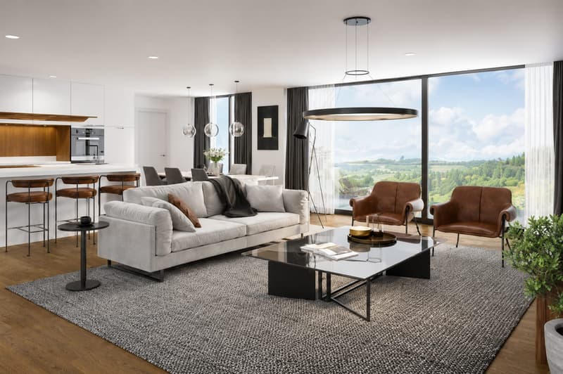 PROJEKTANKÜNDIGUNG - 3.5-Zimmer Gartenwohnung in Böttstein AG mit Sitzplatz - Neubau 2026 (2)