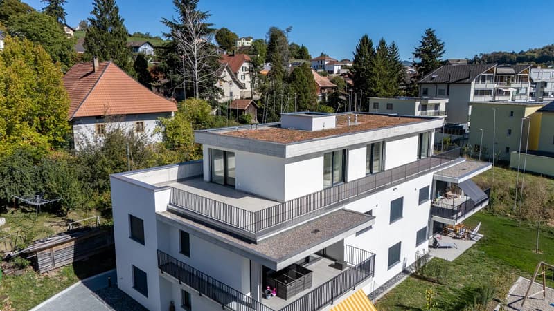 4.5-Zimmer-Attikawohnung - Erstbezug mit grosszügiger Terrasse und direktem Liftzugang (1)