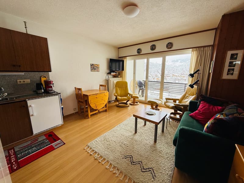 Studio in Verbier – 300 m von Médran - Blick (3)