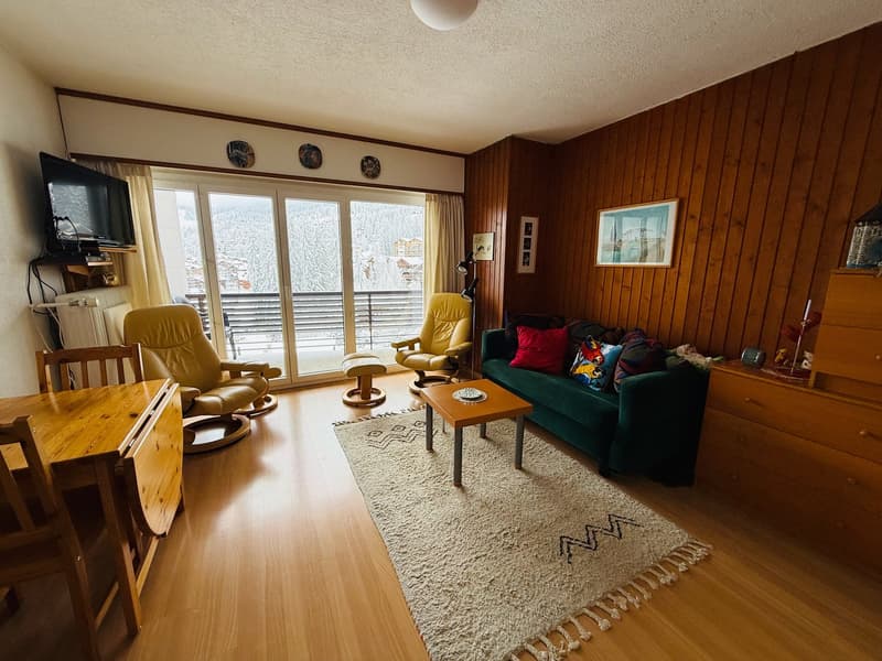 Studio in Verbier – 300 m von Médran - Blick (2)