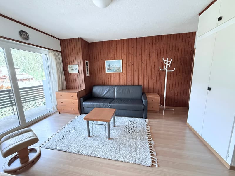 Studio meublé au pied des 4 Vallées - 300 m de Médran - Place de parc (2)