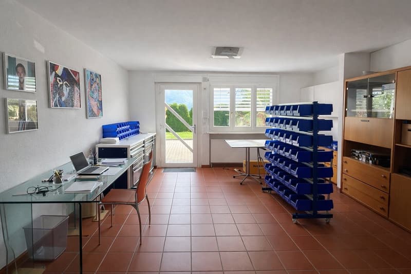 Beautiful villa in Carona with a view, garden and terrace (14)