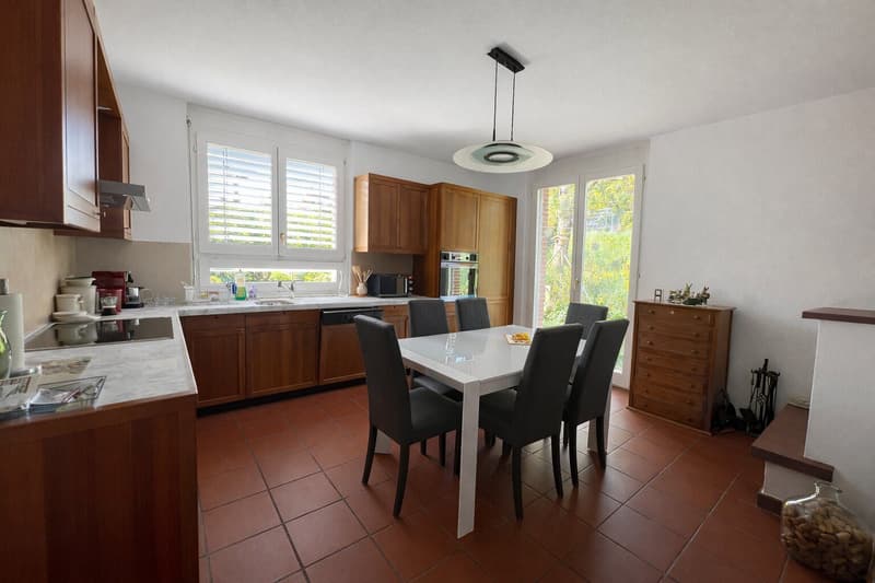Beautiful villa in Carona with a view, garden and terrace (11)