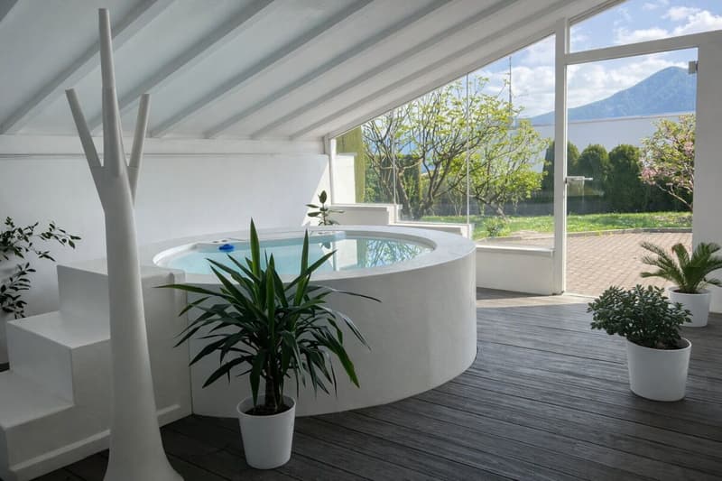 Prächtige Villa in Carona mit Aussicht, Garten und Terrasse (10)
