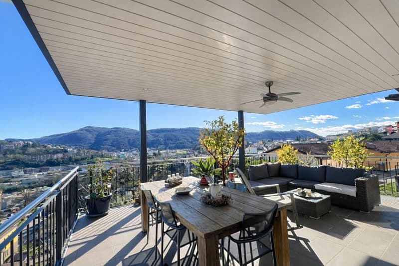 Maison unifamiliale dans le vert, ensoleillée et avec vue (13)