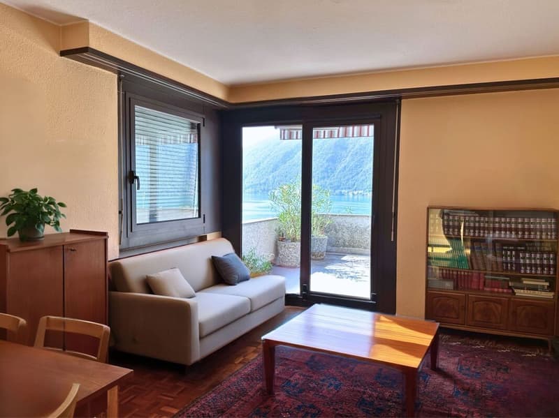 Interessante appartamento di 5.5 locali con grande terrazza e splendida vista lago (12)