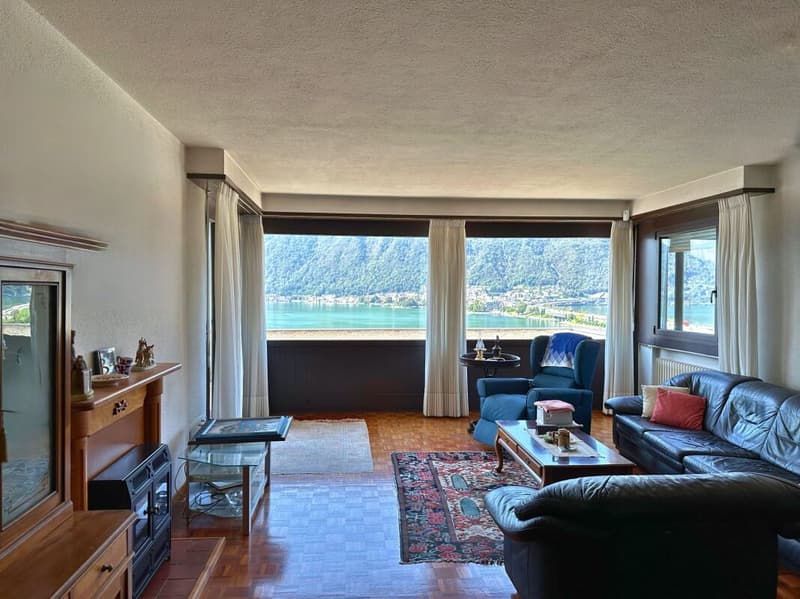 Interessante appartamento di 5.5 locali con grande terrazza e splendida vista lago (8)