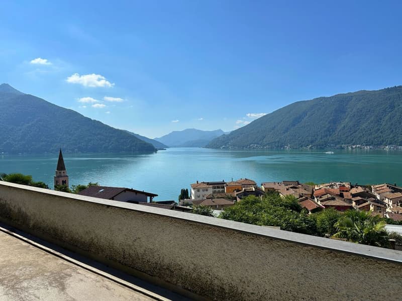 Interessante appartamento di 5.5 locali con grande terrazza e splendida vista lago (2)
