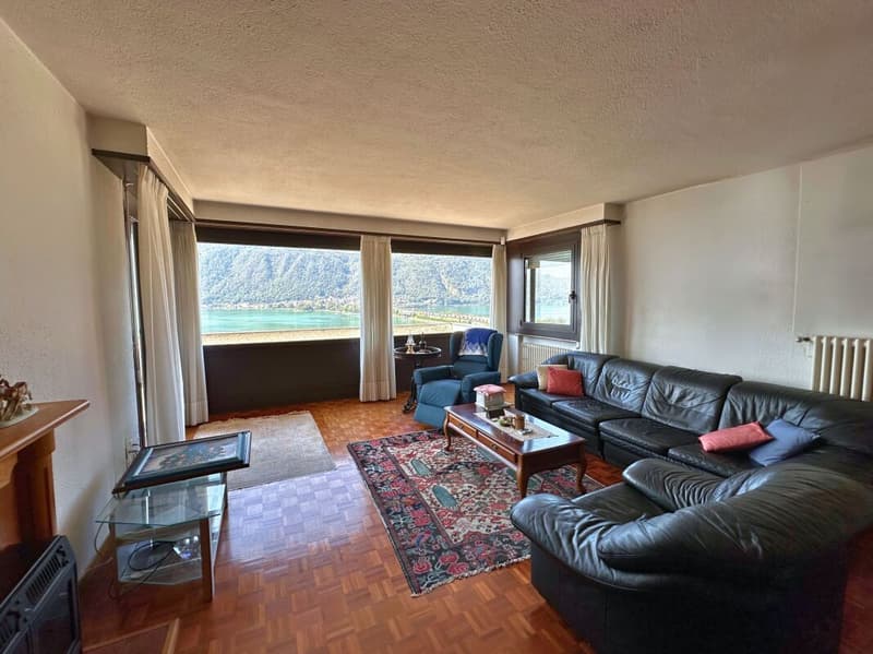 Interessante appartamento di 5.5 locali con grande terrazza e splendida vista lago (7)