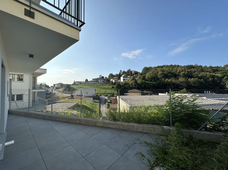 Nouvel et moderne appartement de 3.5 pièces avec jardin privé et terrasse à Mendrisio Arzo (13)