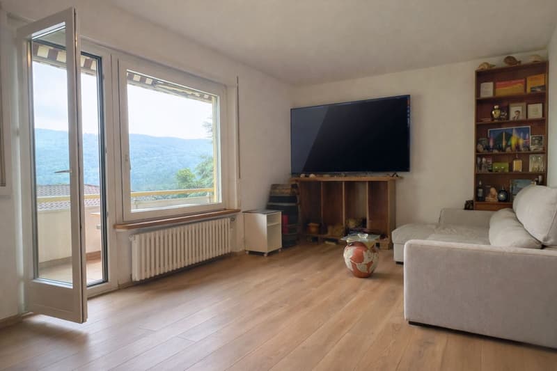 Apartment with 3.5 rooms, furnished, with balcony (1)