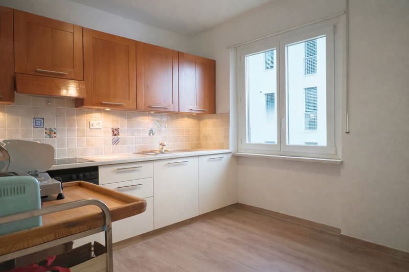 Apartment with 3.5 rooms, furnished, with balcony (4)