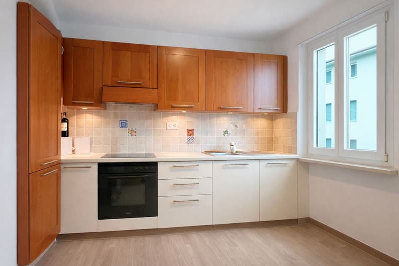 Apartment with 3.5 rooms, furnished, with balcony (5)