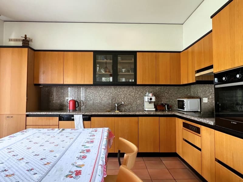 Grande villa uni-bifamiliale sur trois niveaux avec jardin (5)