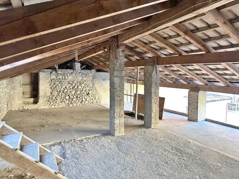 Intéressant complexe de noyau, deux unités d'habitation, rustique et cour privée (13)