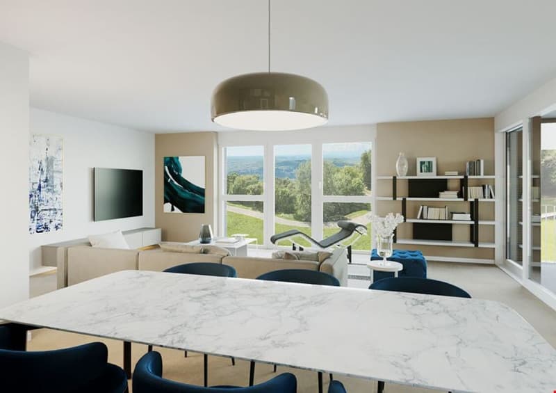Nouvelles et élégantes unités d'habitation immergées dans le vert (3)
