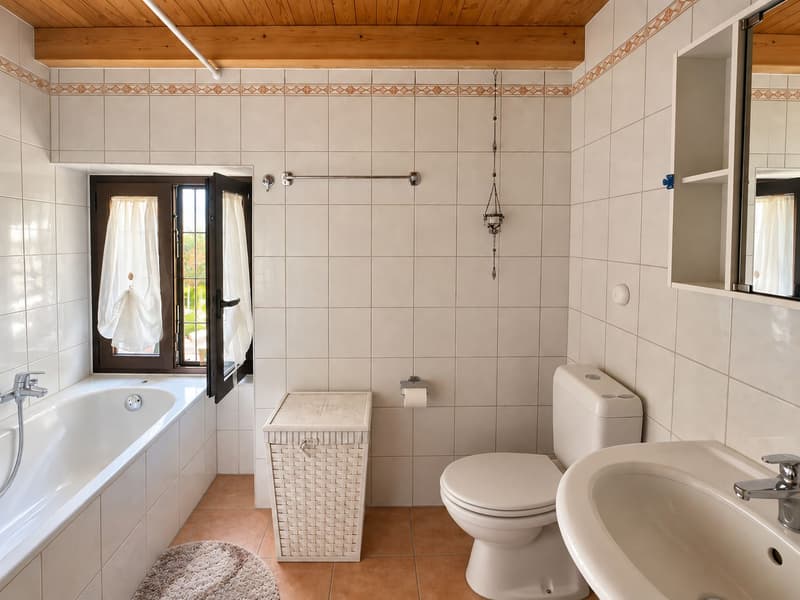 Graziosa casa bifamiliare affacciata sulle montagne (9)