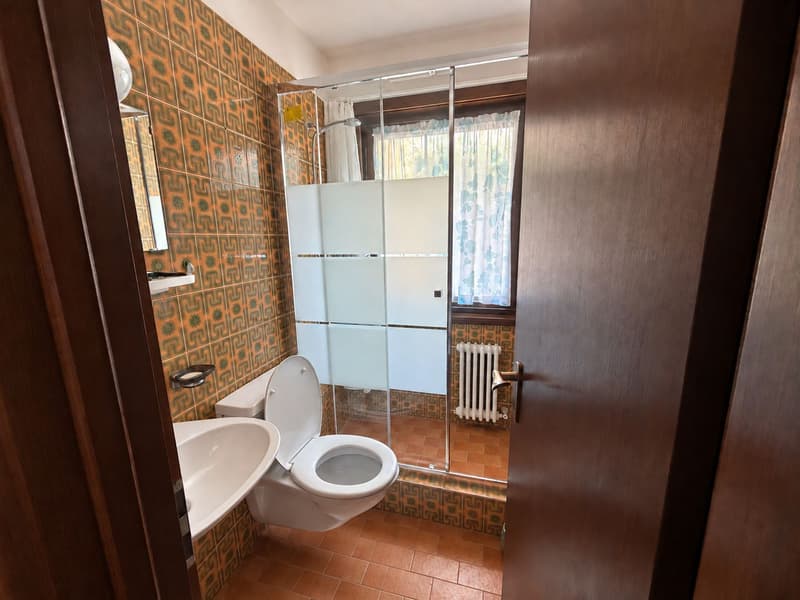 Accogliente e caratteristica casa unifamiliare con grande giardino pianeggiante ben curato (16)