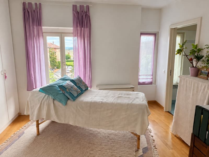 Piccola casa bifamiliare da risanare con rustico e giardino (8)
