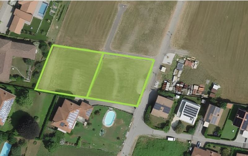 Due terreni edificabili in posizione privilegiata, acquistabili anche singolarmente (2)