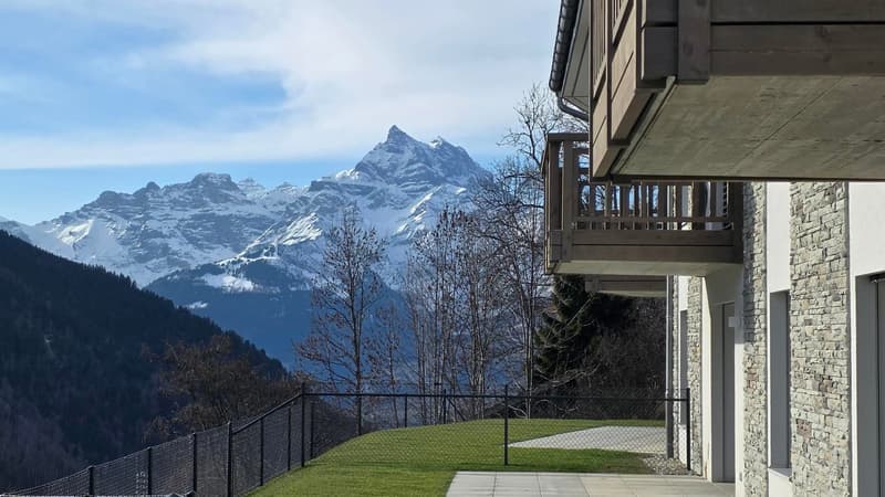 Wohnungen mit 2,5 Zimmern in einer neuen Residenz in Gryon. (14)